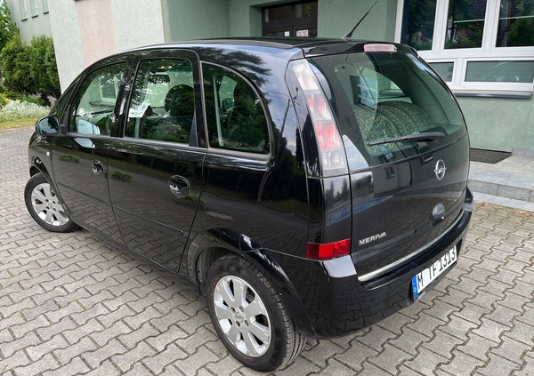 Opel Meriva cena 12900 przebieg: 156500, rok produkcji 2007 z Bieruń małe 191